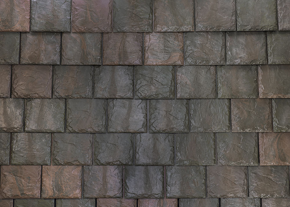 Brava Old World Slate roof tile detail