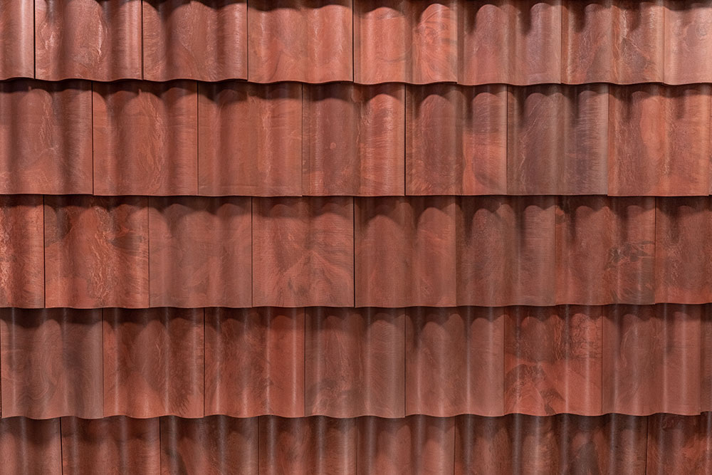 Brava Spanish Tile roof tile detail